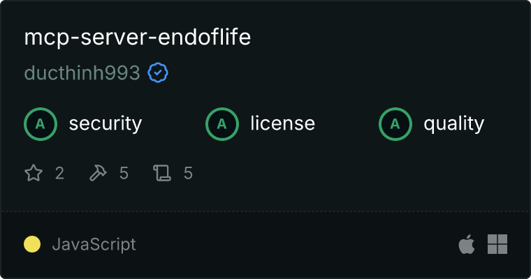 EOL Server MCP server