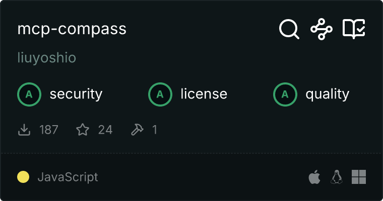 Compass MCP server