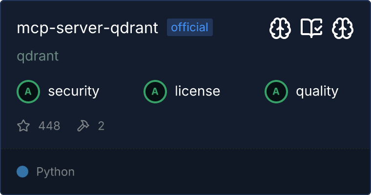 mcp-server-qdrant MCP server