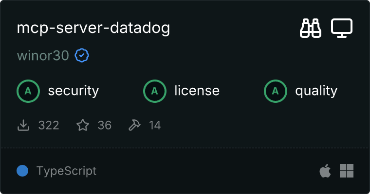 mcp-server-datadog MCP server