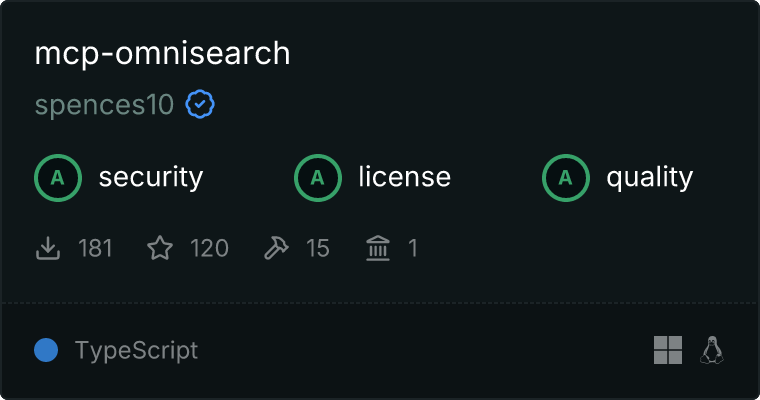 Glama badge