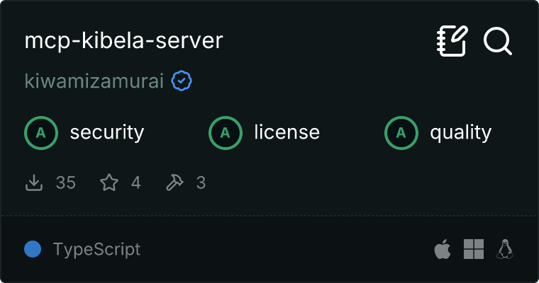 Kibela Server MCP server