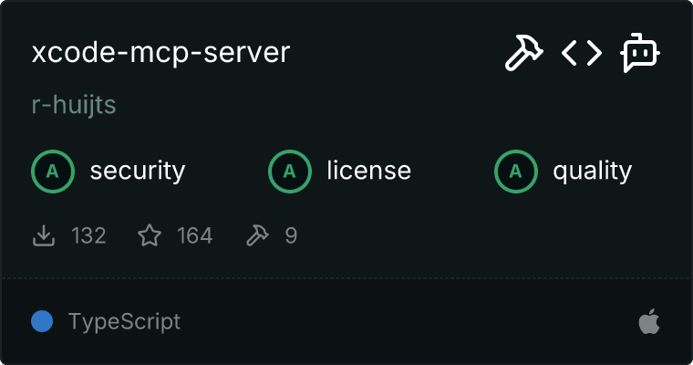 Xcode Server MCP server