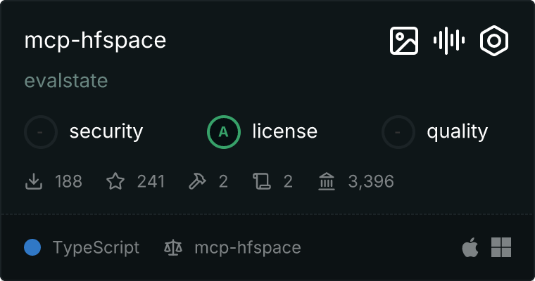 mcp-hfspace MCP server